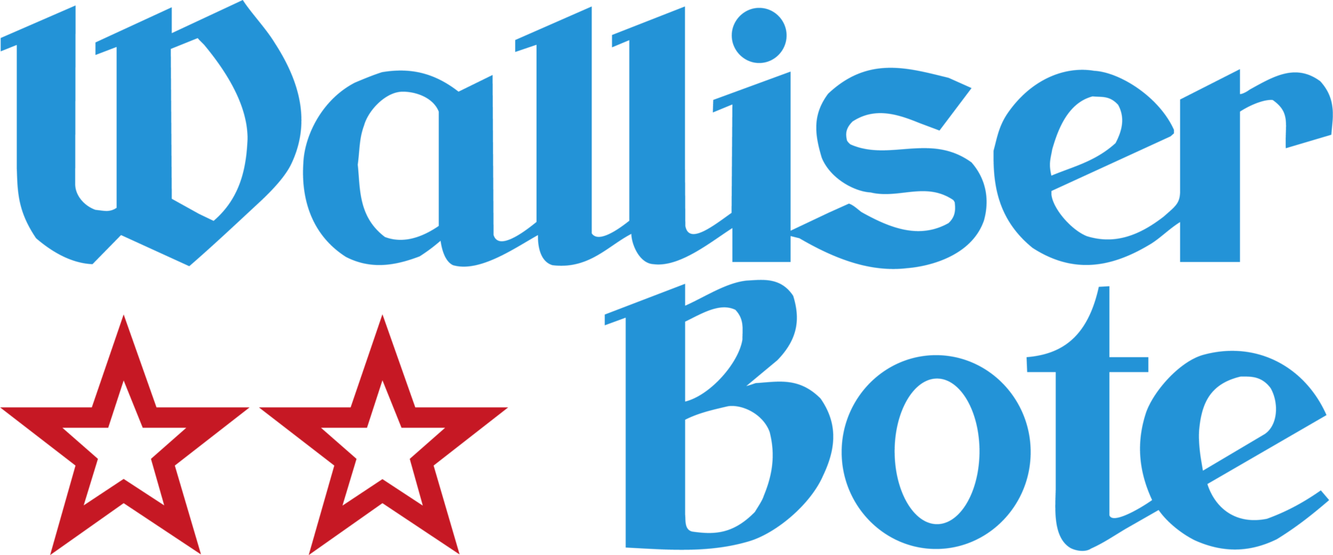 Walliser Bote transparent