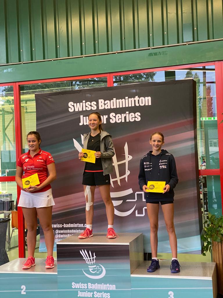 Erfolgreiches Wochenende bei 2 Turnieren Gaelle Fux SBJS Genf