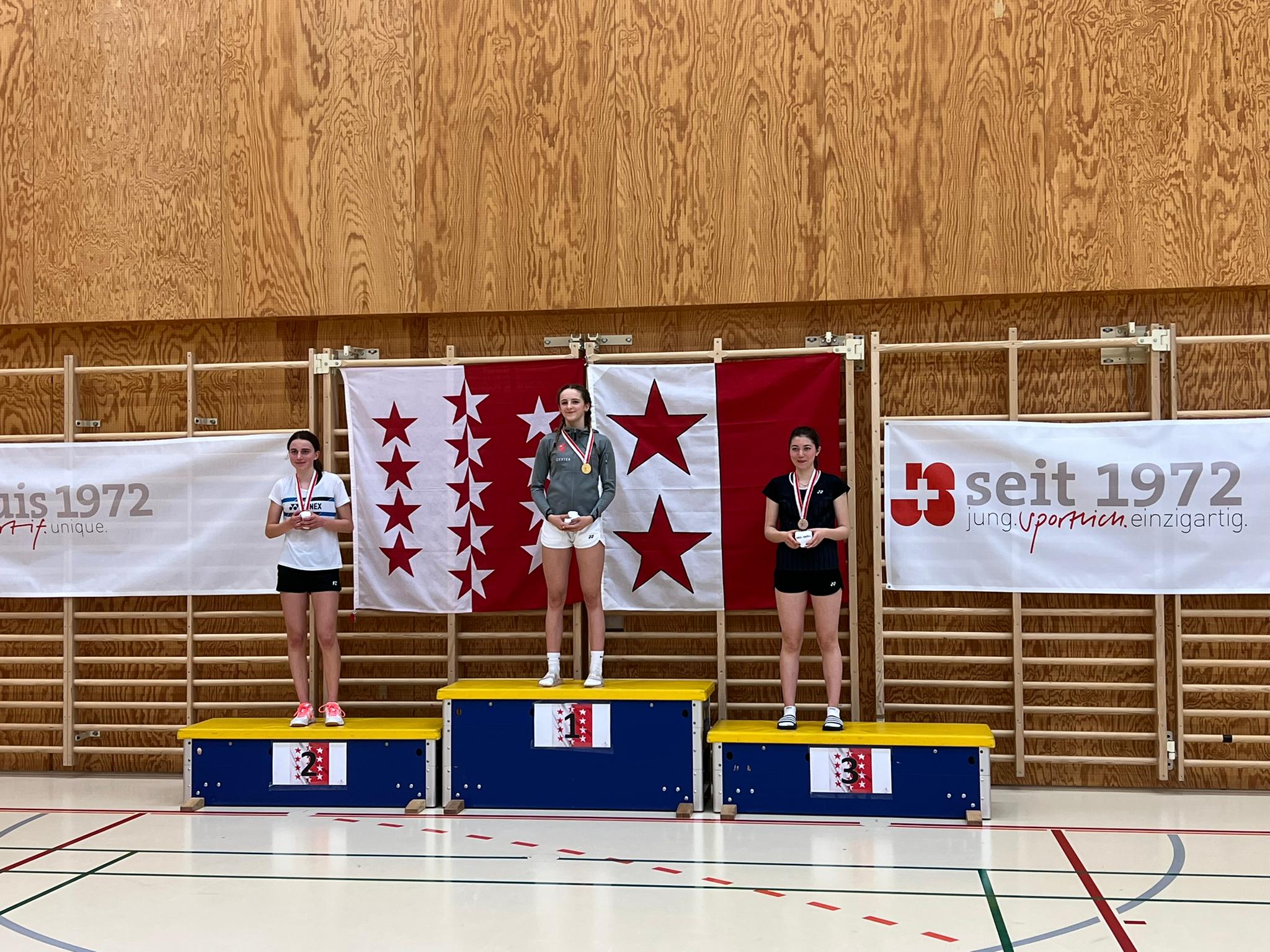 Junioren Walliser Meisterschaften (U13-U19) in Sitten Nadia SME 2022
